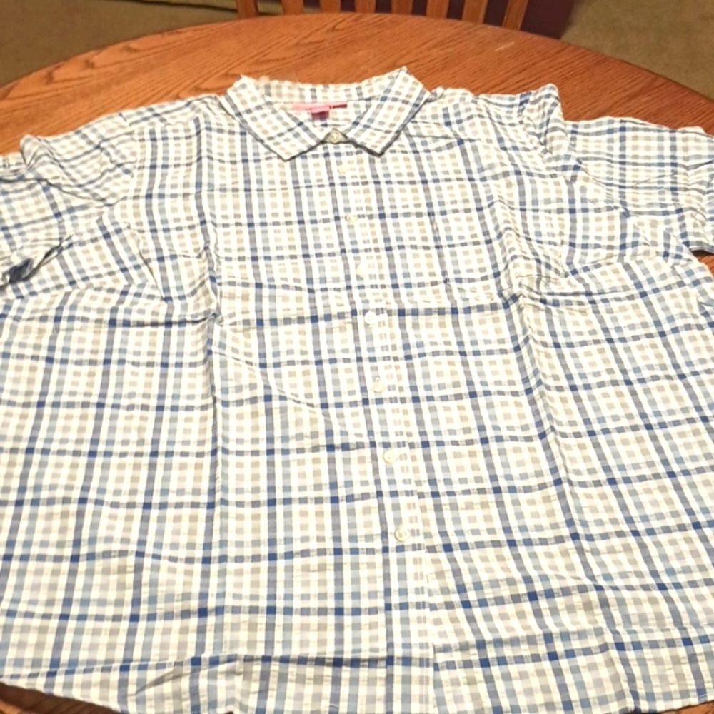 An botton down women's shirt size x1 or 22/24